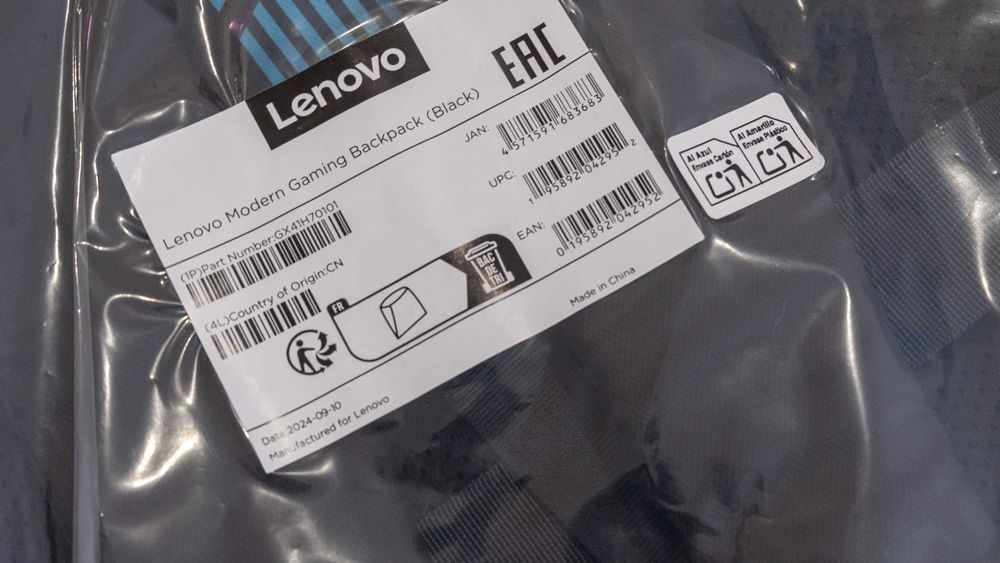 Mochila Lenovo Gaming p/ Portátil 16'
