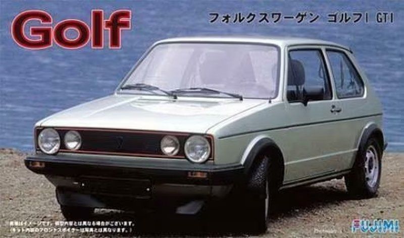 Fujimi 126814 RS-58 Volkswagen Golf I GTI 1/24 model do sklejania