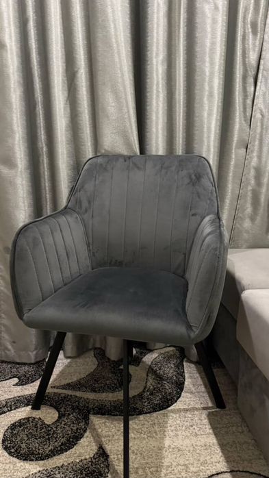 Стілець для кухні та вітальні , Sunshine Dark Grey