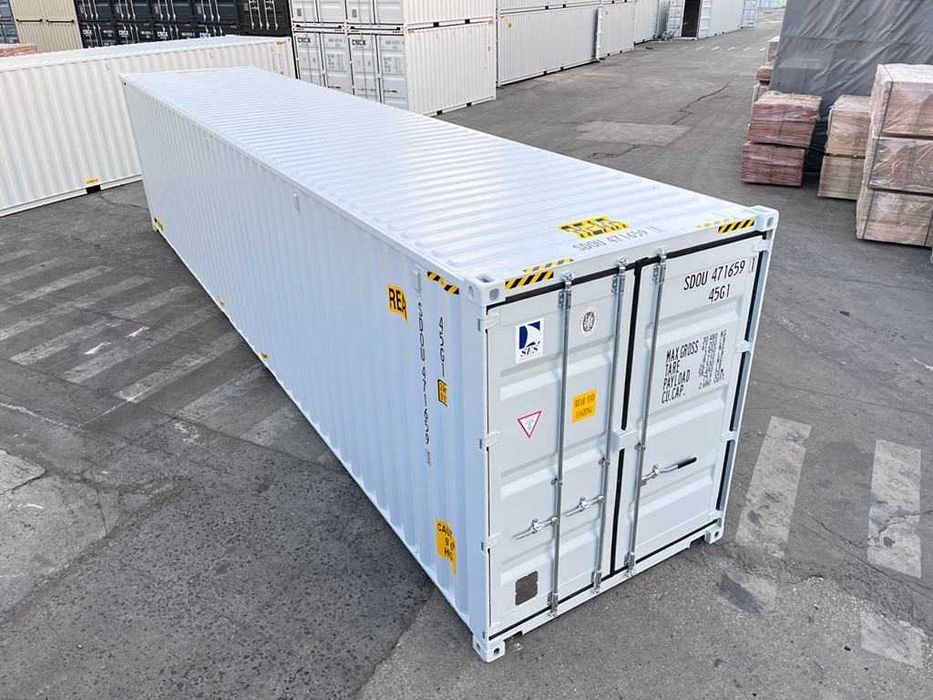 I Kontener magazyn 40 HC Double Door OW - Gdańsk