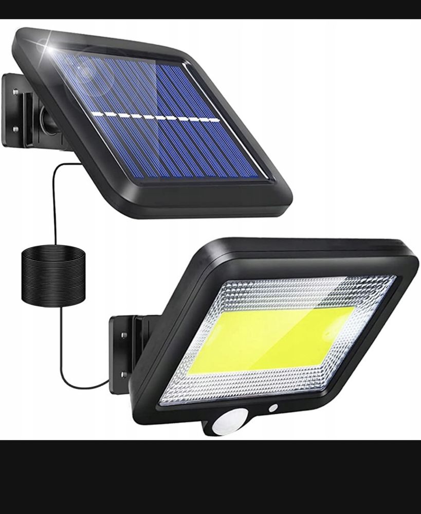 Reflektor solarny LED, czujnik ruchu