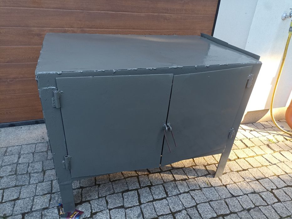 Stół warsztatowy ślusarski, solidny ciężki