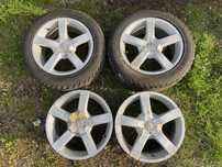 Alufelgi 16 5x110 opel saab plus 2 opony Goodyear Ultra 205/55 R16