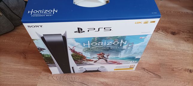 Konsola PS5 blu-ray + Horizon Forbidden West kod