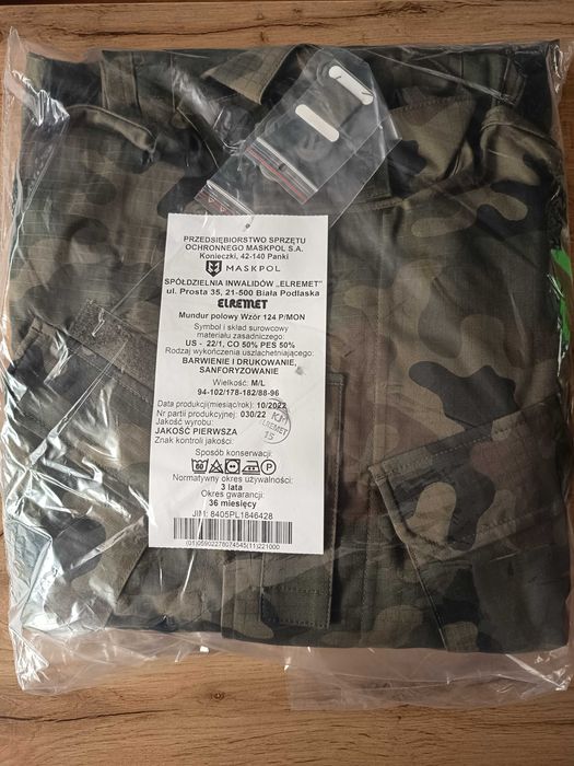 Mundur Polowy Wzór 124 P