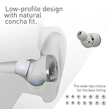 Technics EAH-AZ80E-S słuchawki douszne srebrne ANC Bluetooth 5.3 10mm