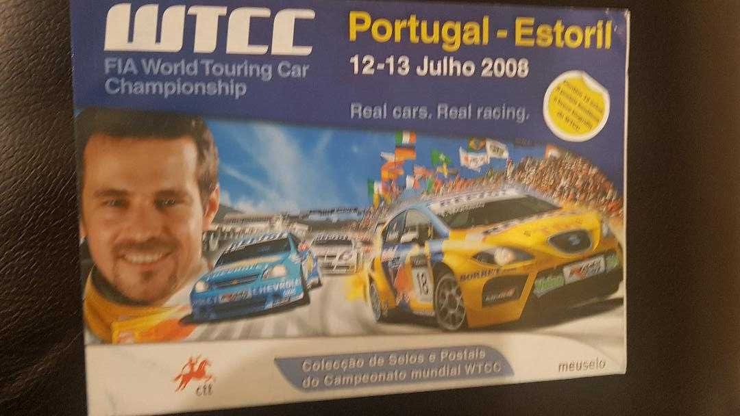 LIVRO CARTEIRA WTCC Fia World Touring Car Championship - Estoril 2008