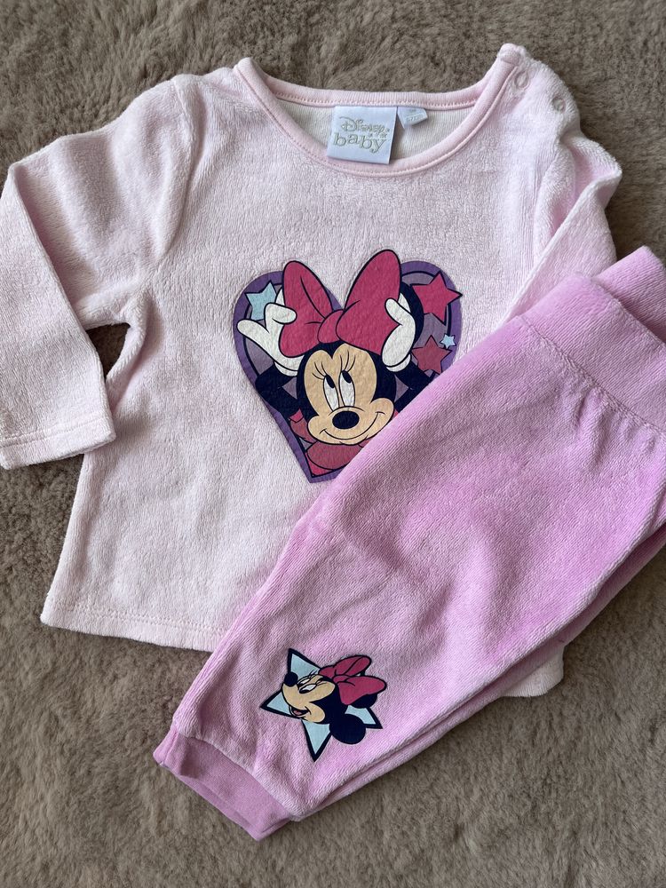 Komplet niemowlęcy dres bluza i spodnie 62 Myszka Minnie Disney