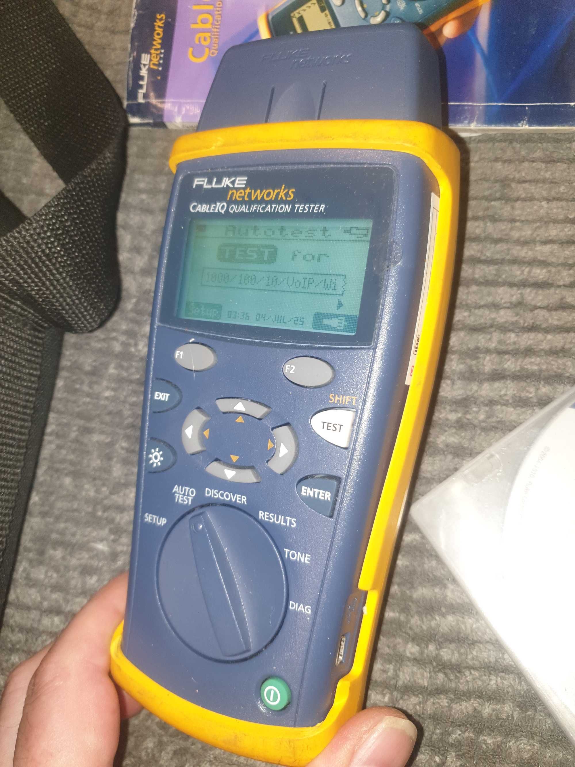 FLUKE Networks, CableIQ, linkiq, tester sieci, certyfikacja sieci LAN