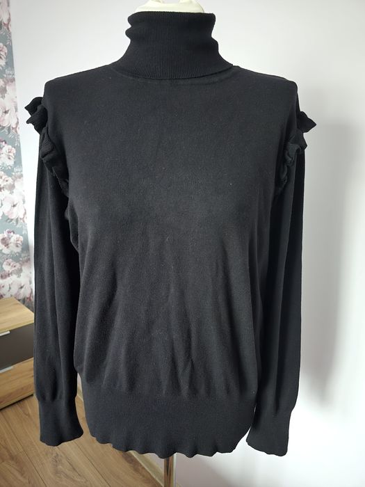Sweterek damski czarny
