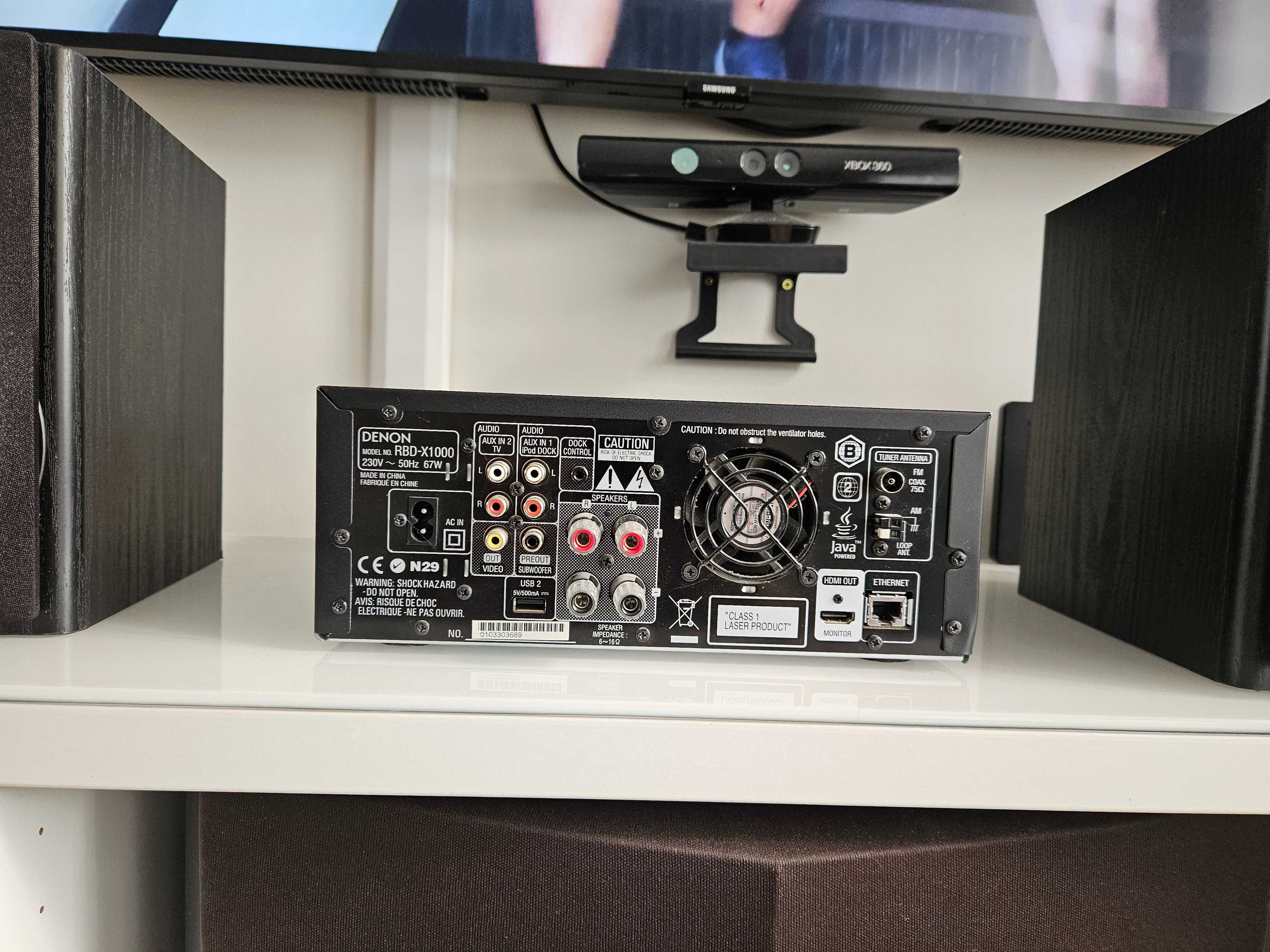 OKAZJA Wieza Stereo wzmacniacz Sony Denon rbd x1000 Bluetooth