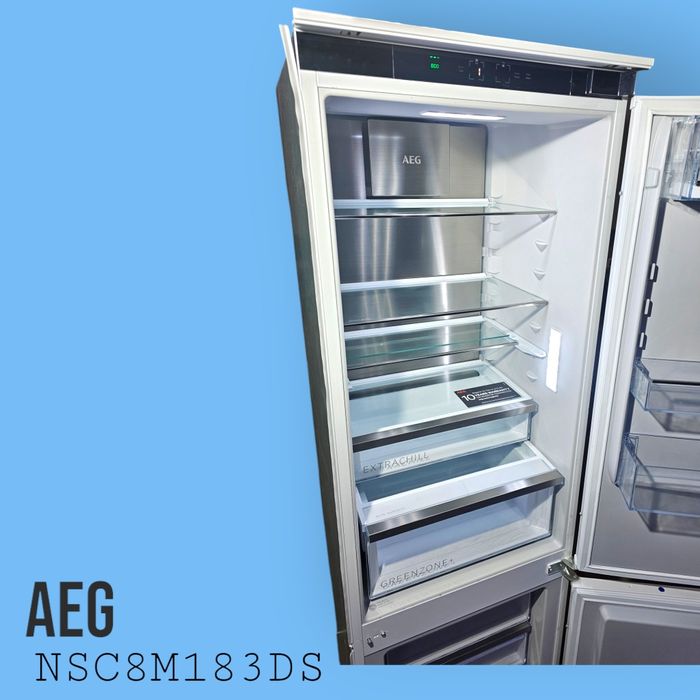 Lodówka do zabudowy AEG NSC8M183DS - NoFrost; Multispace, sklep 6500zł