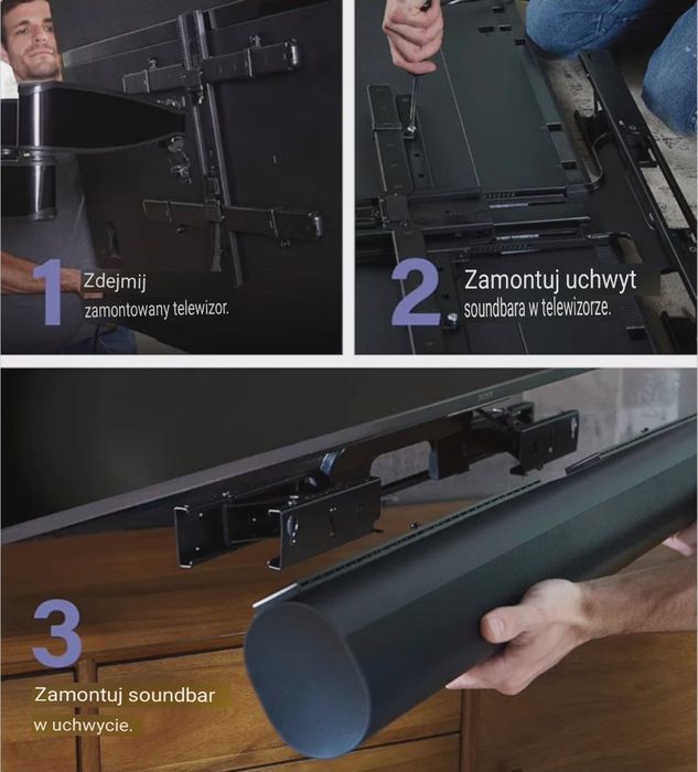 Uchwyt stojak wieszak do głośnika soundbar Sonos