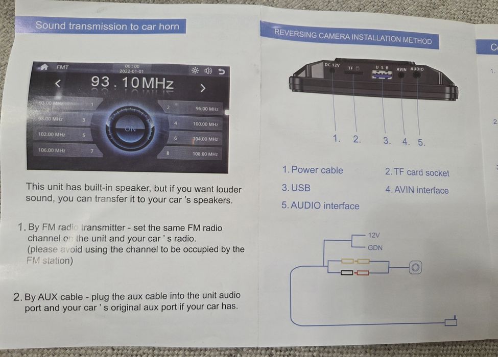 Transmissor FM Bluetooth para Carro - Modelo 8268K 007