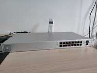 Switch Ubiquiti Unifi 16x1GbE POE+ 2x1GbE US-16