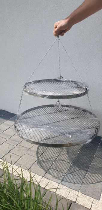 Kratka grilowa grill ruszt fi 50, 60, 70, 90 metal lub nierdzewka