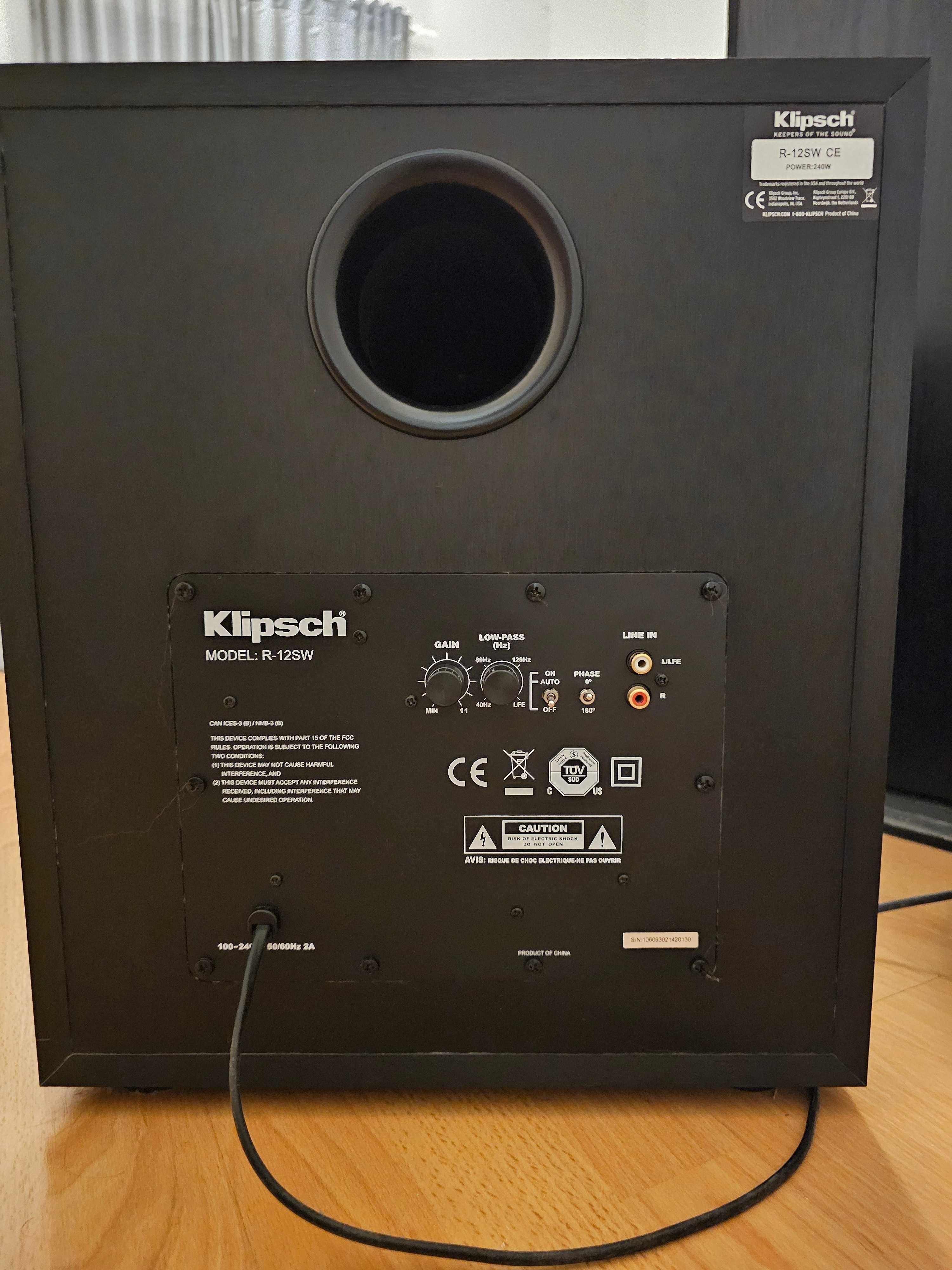 Subwoofer Klipsch R-12SW