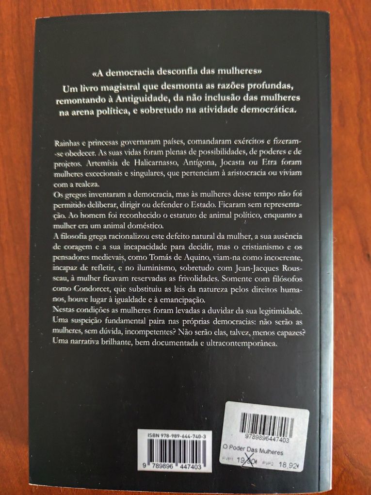 Vendo livro "O Poder das Mulheres"