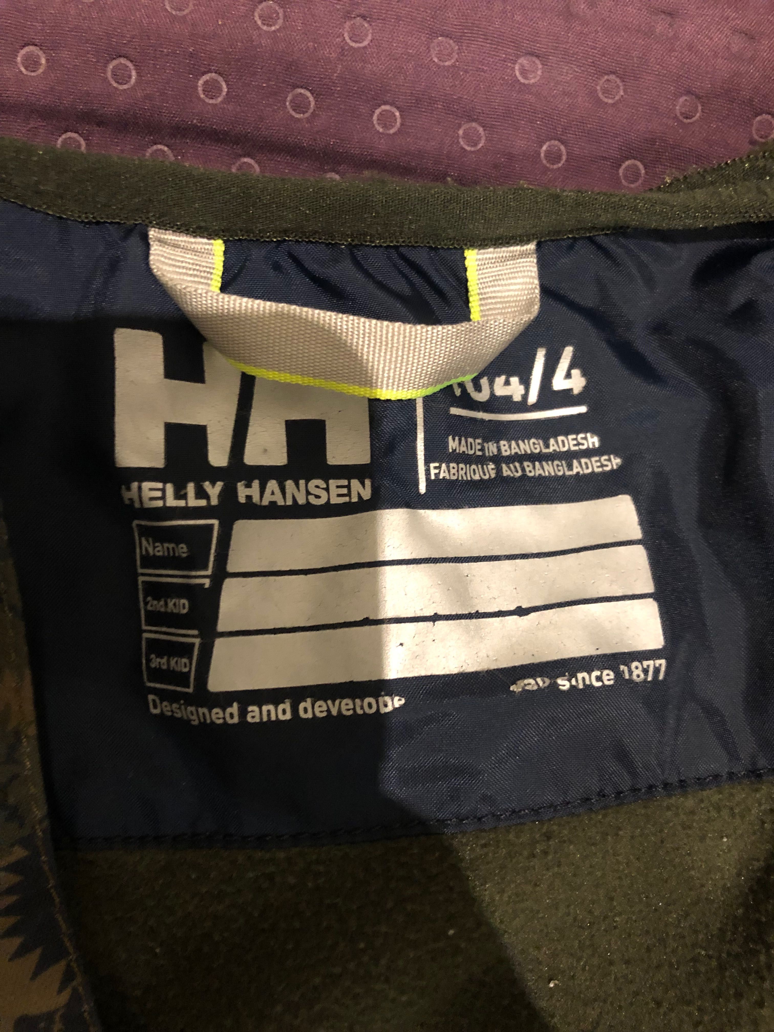 Spodnie zimowe/spodnie narciarskie helly hansen rozm.104