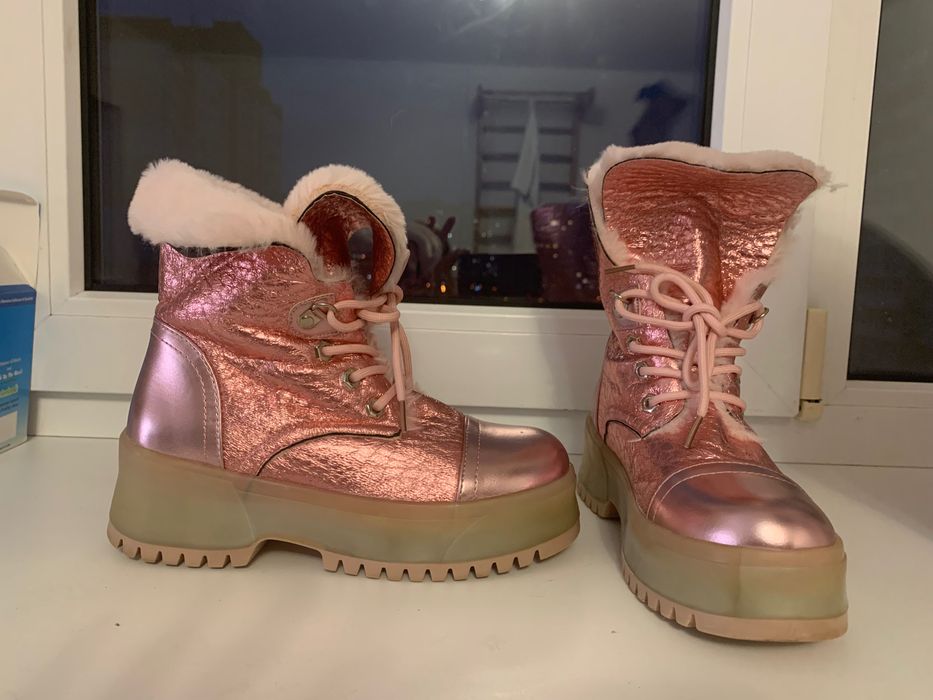 Ботинки Чоботи для дівчини р.36, стелька 23,5