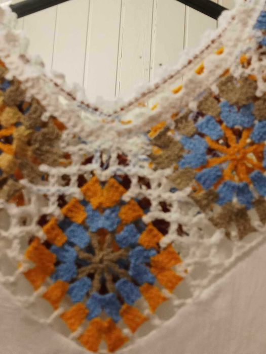 Tunika damska boho biała.