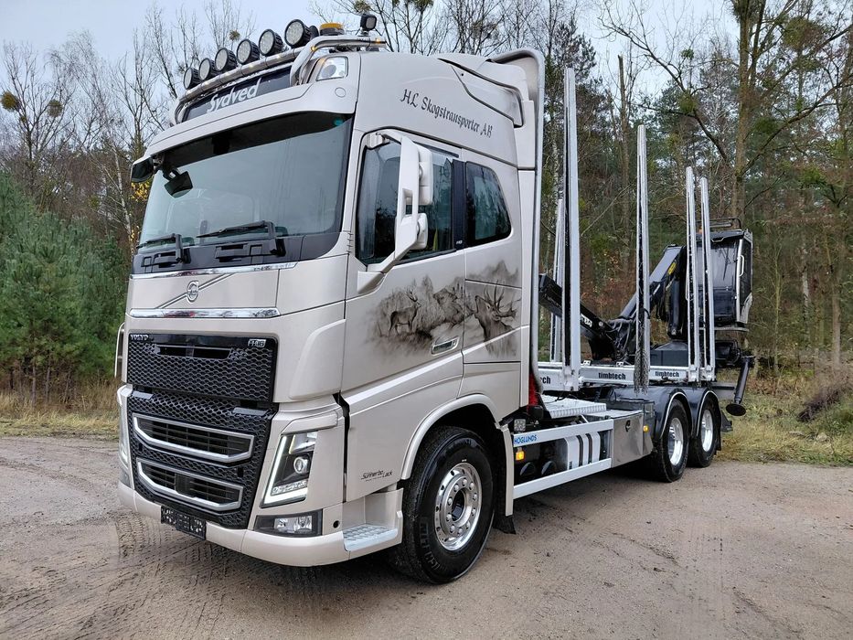 Volvo FH750  Volvo FH 750 2018 Epsilon M12 9.6m drewna lasu