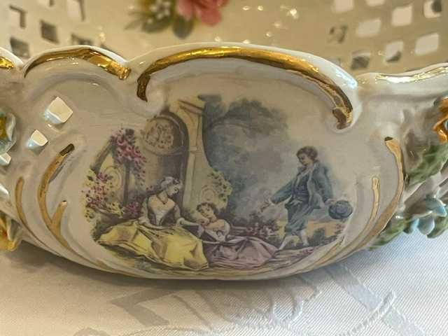 Porcelanowa ażurowa patera Berlin