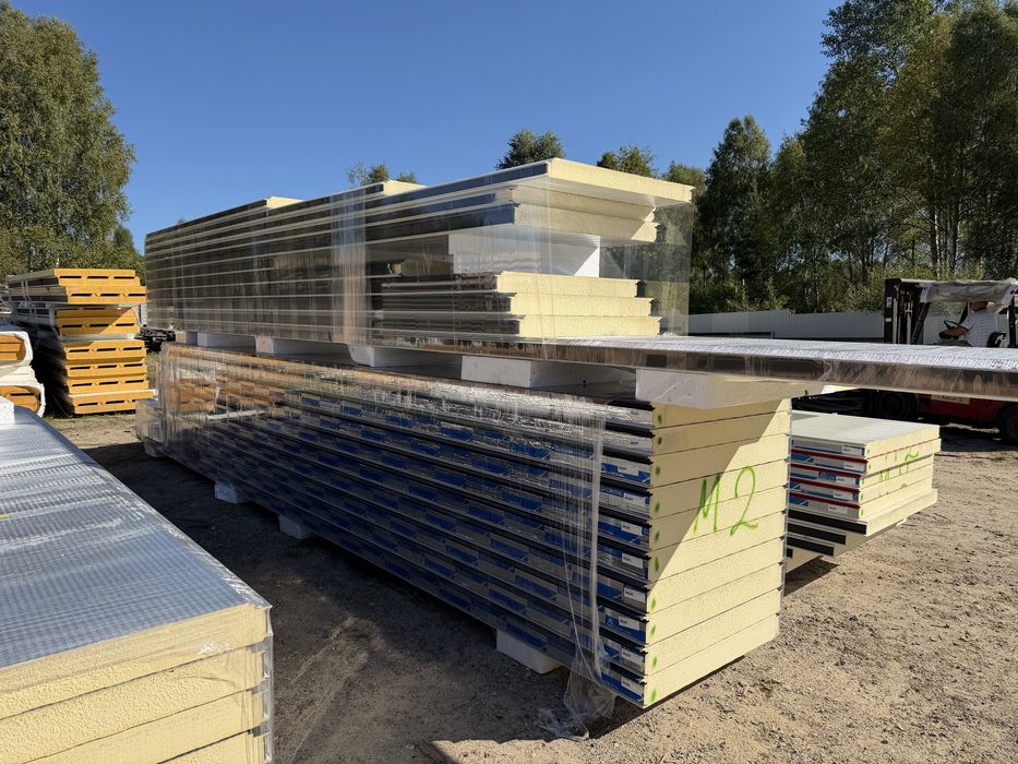 Plyta warstwowa, plyty warstwowe, plyty obornickie i dachowe 40-150mm