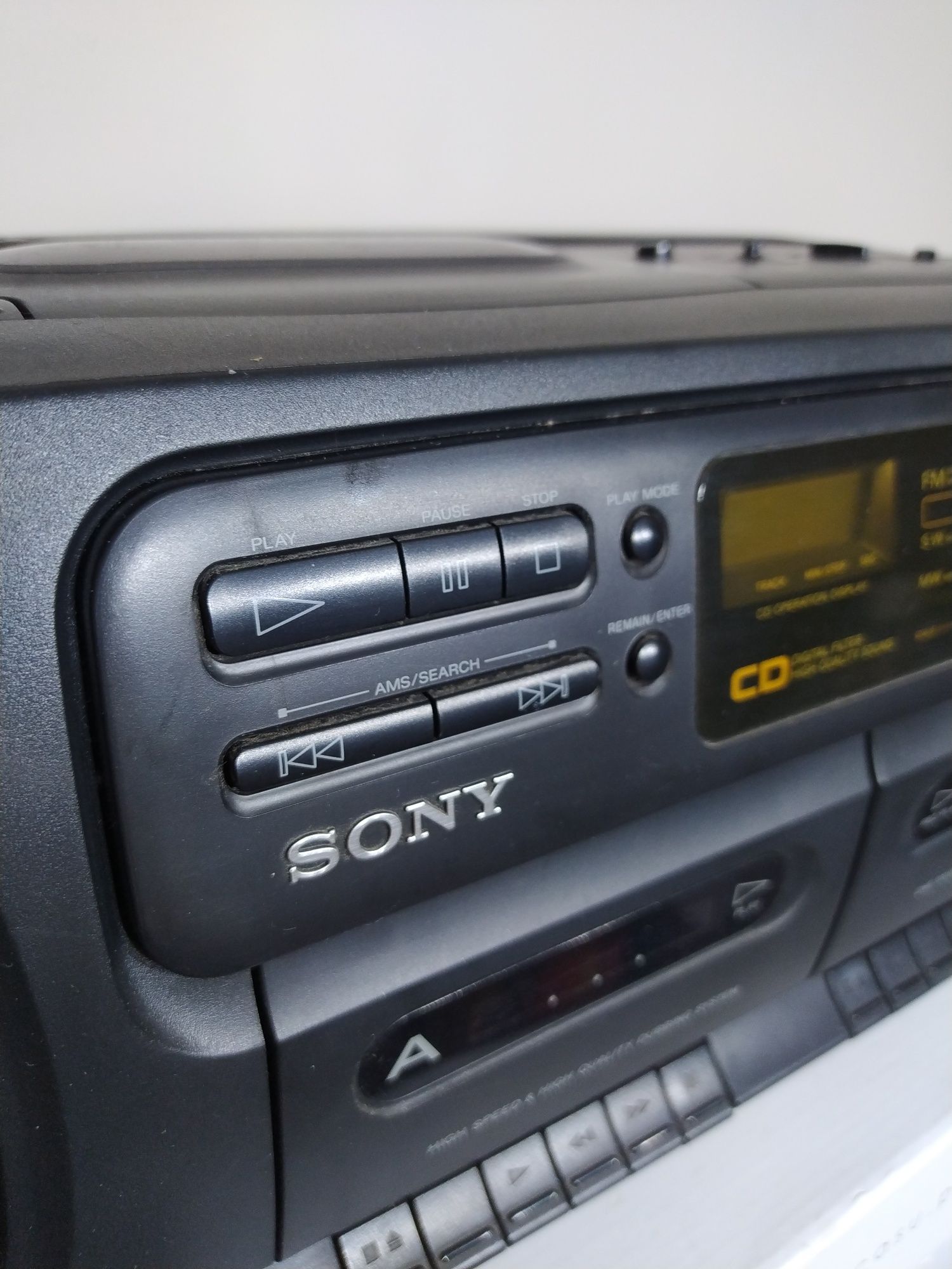 Sony CFD-100S boombox radio magnetofon cd