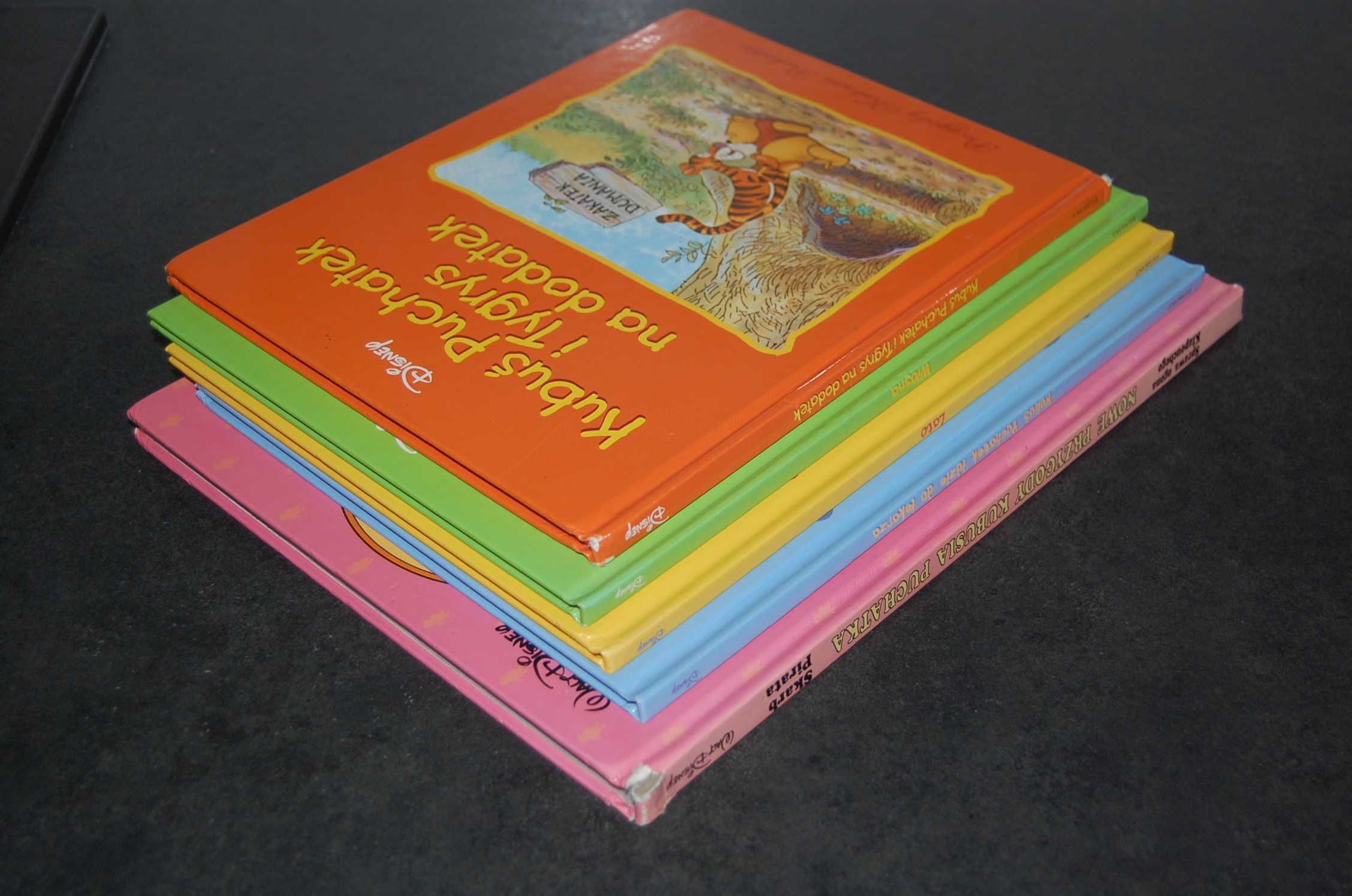 Kubuś Puchatek - Disney - zestaw 5 książek + gratis
