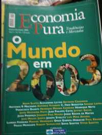 3 revistas antigas "Economia Pura" de 20 anos -  estudo NOVAS . Lote 2