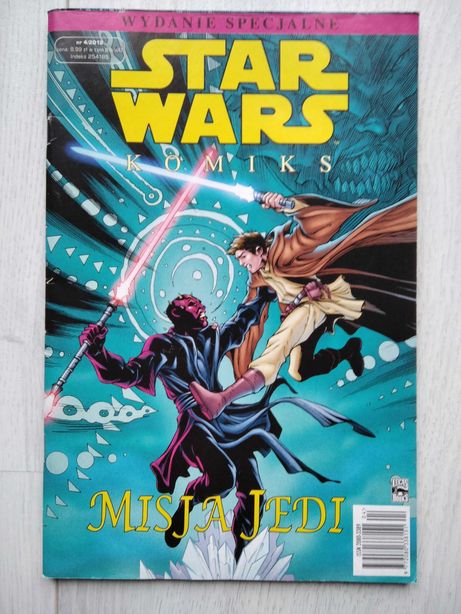 Komiks Star Wars 4/2012 Misja Jedi wydanie specjalne