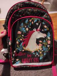 Plecak szkolny Paso Unicorn nowy bez metki