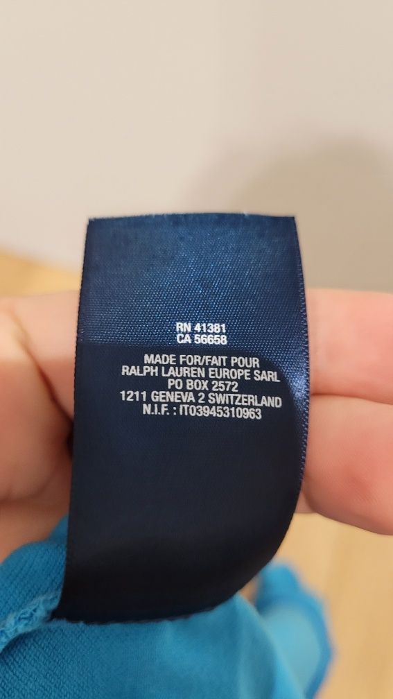 Ralph Lauren tunika/sukienka polo na 5 lat 104 cm