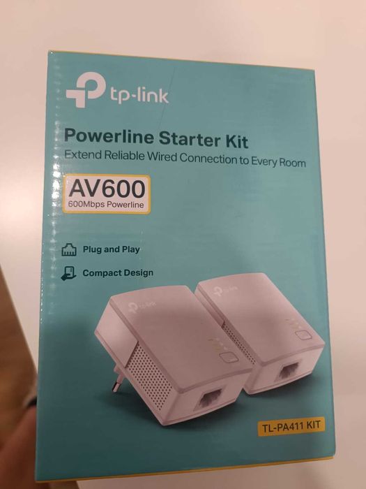 Adaptador Powerline TP-Link TL KIT AV600