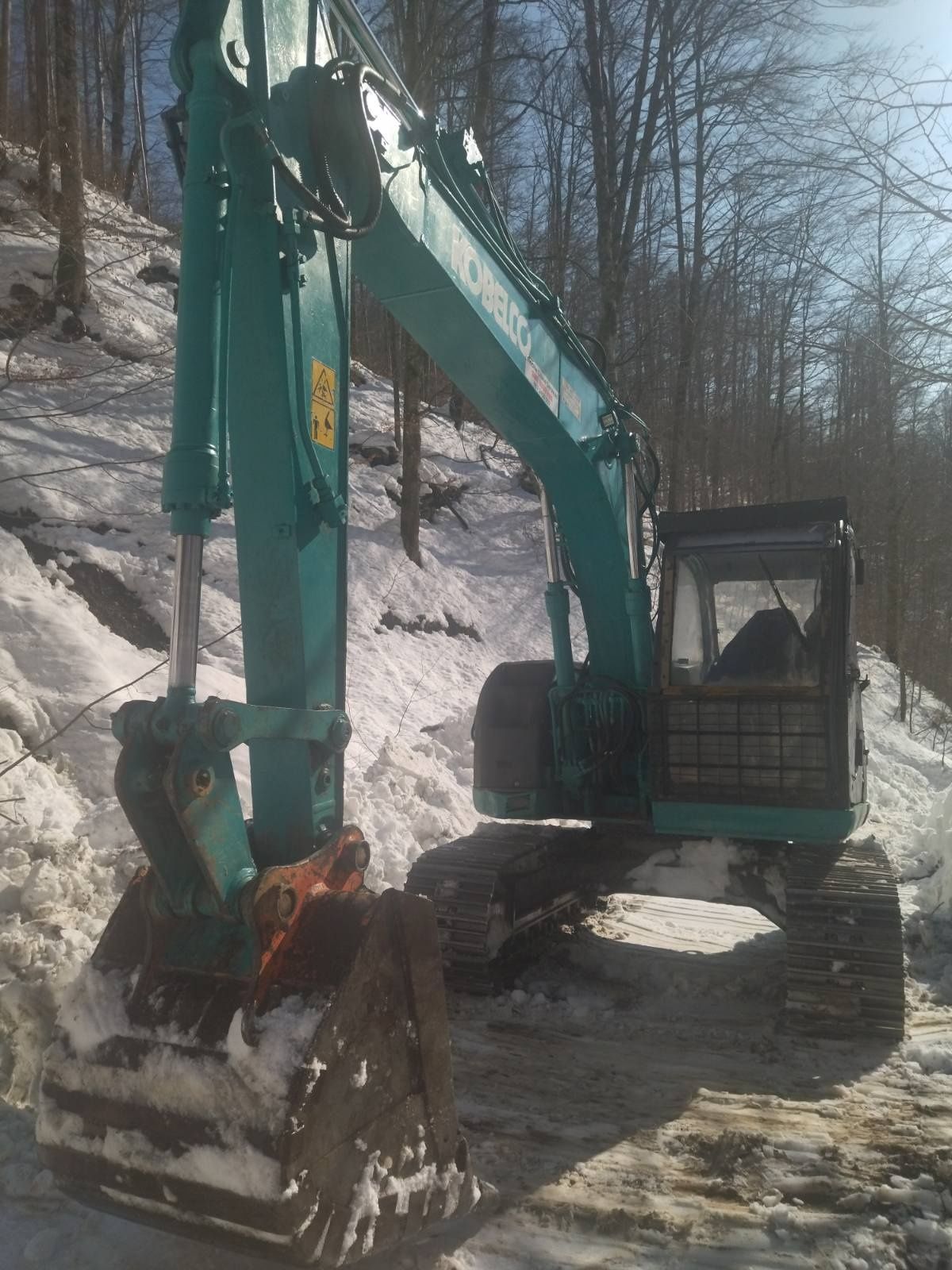 Продам гусеничний екскаватор kobelco sk115 2004р.