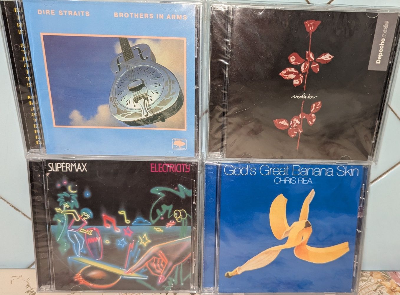 CD диски Roxette, Dire Straits, Chris Rea, Kenny G, Frank Duval, Yello
