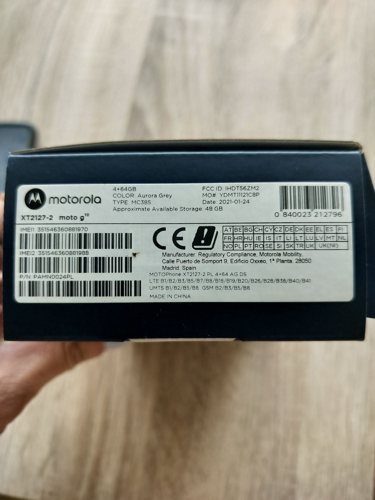 Sprzedam Motorola g10 stan bardzo dobry