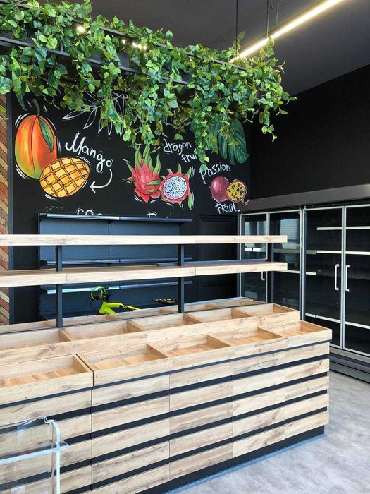 Касові бокси, холодильники, стелажі. Торгове обладнання