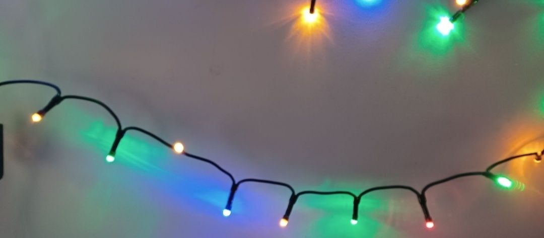 Światła świąteczne lampki led
