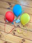 Lampki balony ścienne IKEA 3 kolory