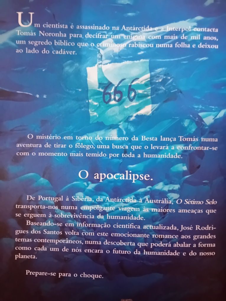 O Sétimo Selo " José Rodrigues dos Santos "