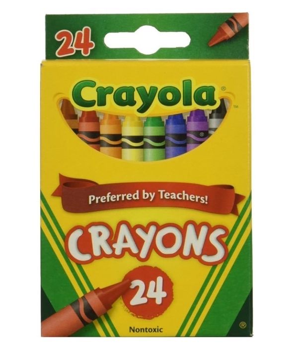 Кольорові маркери, фломастери воскові олівці Crayola (оригінал США)