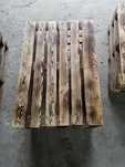 Stolik z palety wypalany – styl loft / rustykalny
