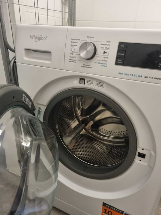 Pralka Whirpool. Uzywana 1,5roku + ubezpieczenie