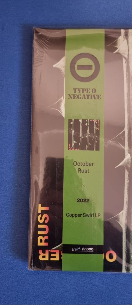 Type O Negative – October Rust vinyl платівка