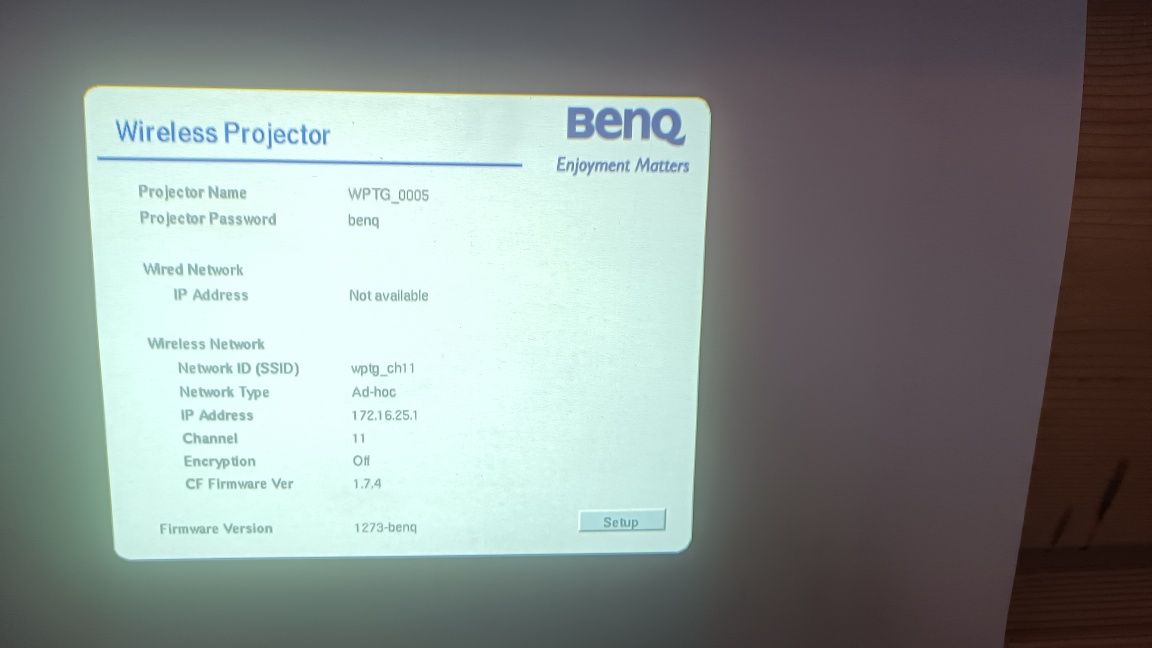 BenQ PB8260 Projector cyfrowy