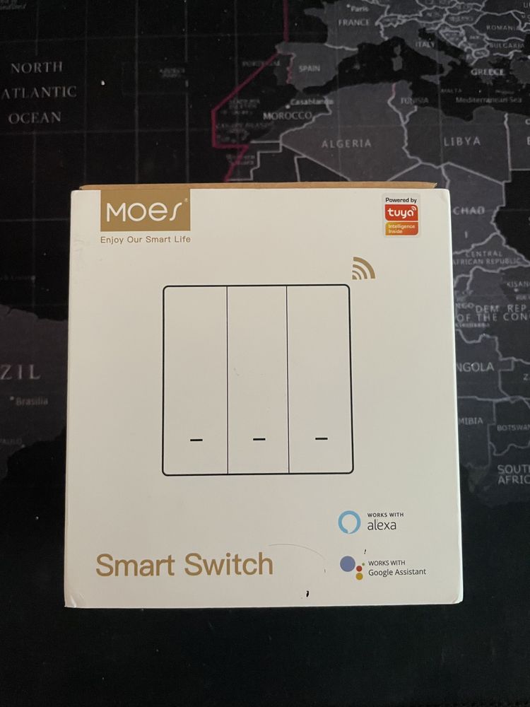 Interruptor Moes Tuya Zigbee 1 gang