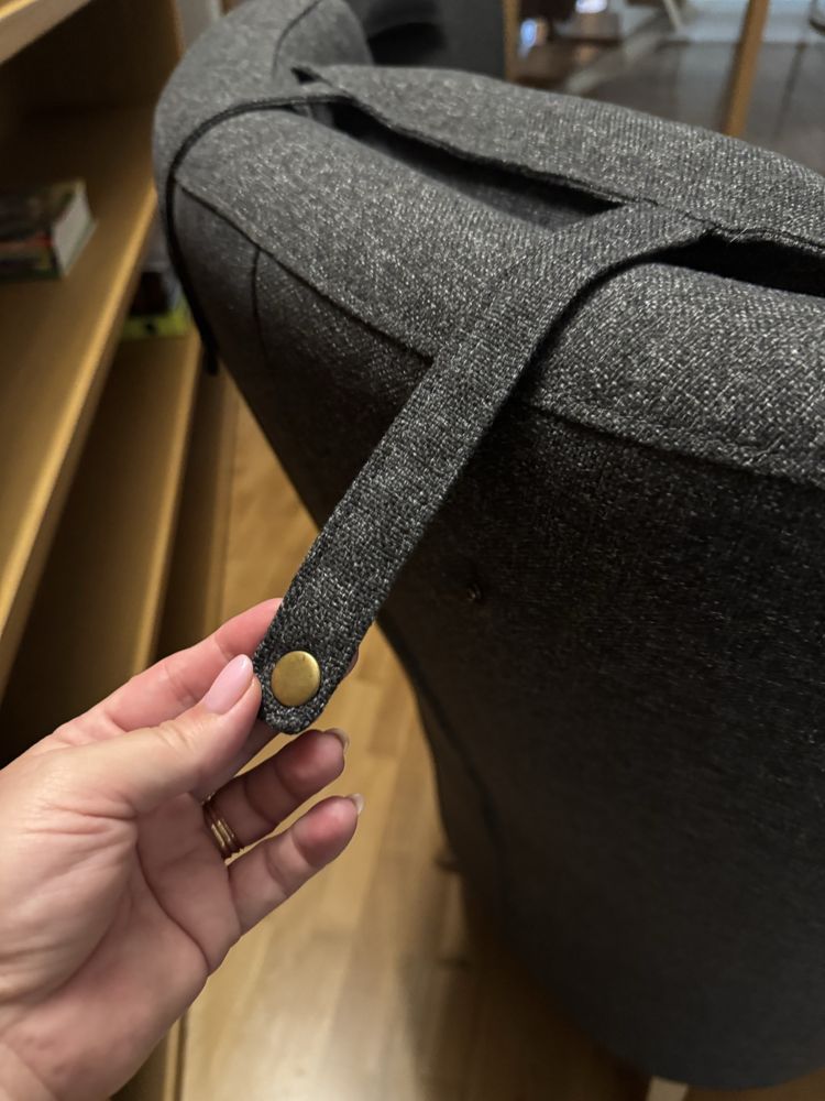 2 poltronas cinza escuro Ikea