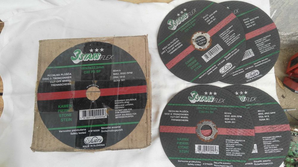 Круг відрізний 180*3*22 (Словенія)